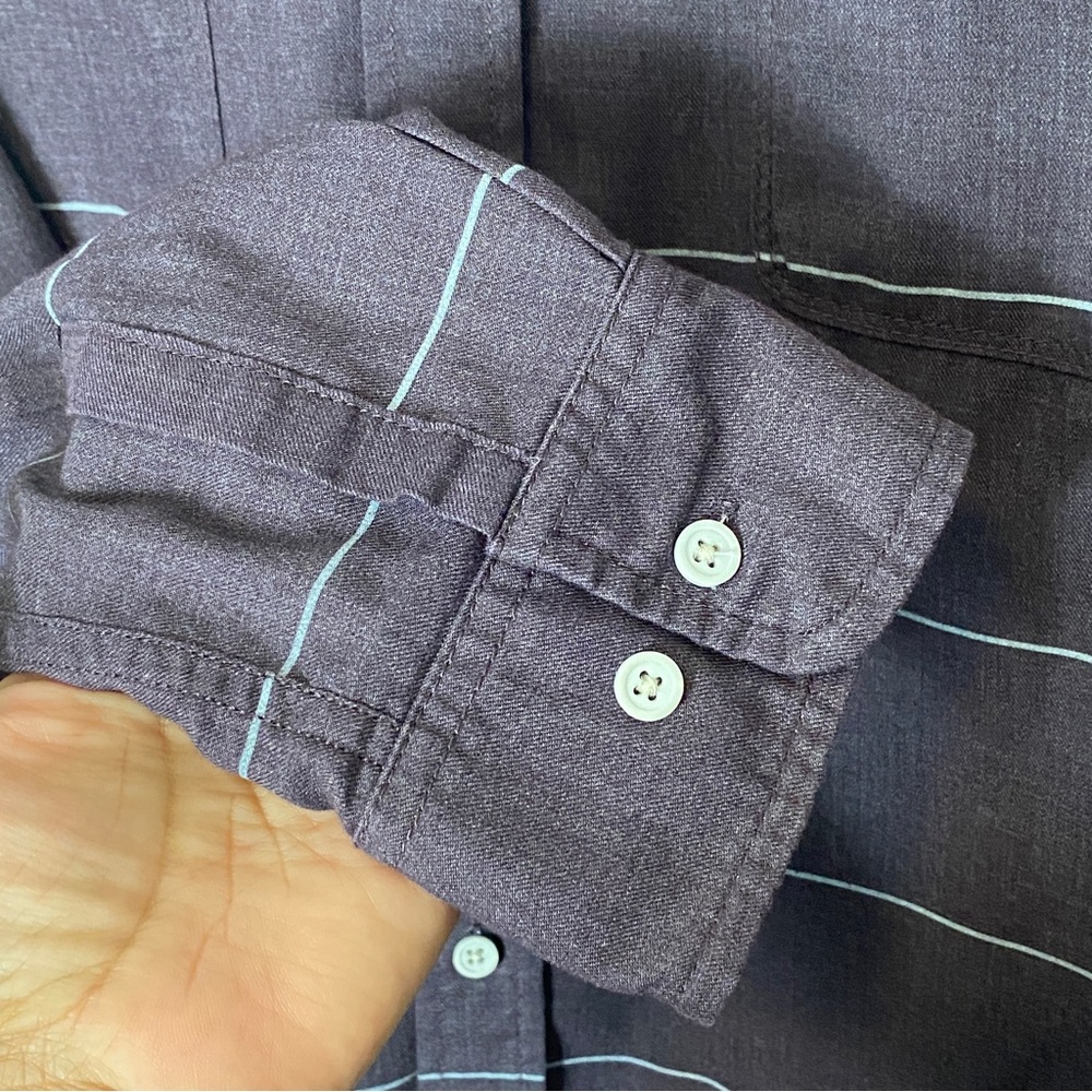 Howe Striped Button Up Shirt - Picture 5 of 7